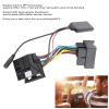 Julihai 5.0 Audio Adapter with Microphone for BMW E60 E63 E64 E65 E66 E87, Music Streaming via Auxiliary Cable view 2