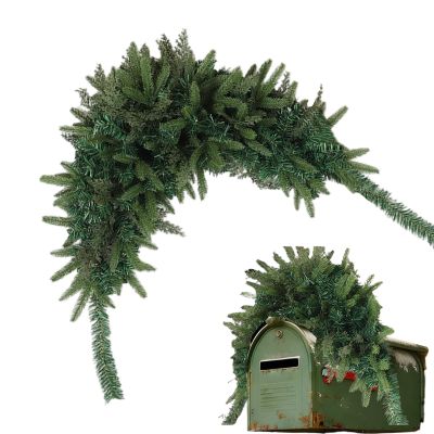 Outdoor Christmas Garland, Artificial Plant Garland for Mailboxes