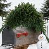 Outdoor Christmas Garland, Artificial Plant Garland for Mailboxes view 3