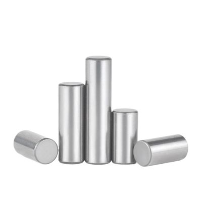 Stainless Steel Dowel Pins, Solid Cylindrical, Bearing Steel HRC62, M4 GB119, 100 pcs (22 mm)