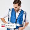 UNIGIFT Customizable High-Visibility Safety Vest with Penguin-Penguin, 3M Reflective Tape, Blue, XXL/3XL view 2