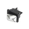 VWWJCCRO 1-Piece KCD4 4-Pin Red-Lighted Stainless Steel-Face Boat Switch view 4