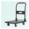 Sturdy Foldable Plastic Platform Cart with Quiet Wheels and Folding Handle for Offices, Bookstores, and Libraries view 1