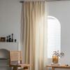 Handmade 180 cm Long Bohemian Crochet Lace Curtain for Bedroom, Semi-Sheer with Tassels, 150 cm Rod Pocket, 1 Panel view 2
