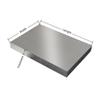 6061 Solid Aluminum Flat Bar, Thickness 3–90 mm, Various Sizes, 1 Piece (25 × 60 mm) view 2