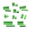 fengpeng 5.08 mm 2/3/4/5/6-Pole PCB Screw Terminal Blocks, Right-Angle 4P view 2