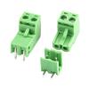 fengpeng 5.08 mm 2/3/4/5/6-Pole PCB Screw Terminal Blocks, Right-Angle 4P view 3
