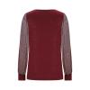 Guhmomh Women's Sequin Glitter Top, Long-Sleeve Festival Blouse, 80s Tunic, Wine, S view 4
