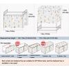 YAOHY Bunk Bed Curtains, 3 Panels, 1.35 m, Bear D view 4