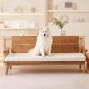 Gray Bench Cushion, 90 x 35 x 4 cm view 2