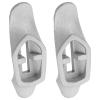 Housoutil 2-Piece Small Stainless Steel Cutting Jaws with Finger Guards, Replaceable Cutting Plates for Cutter Making view 1