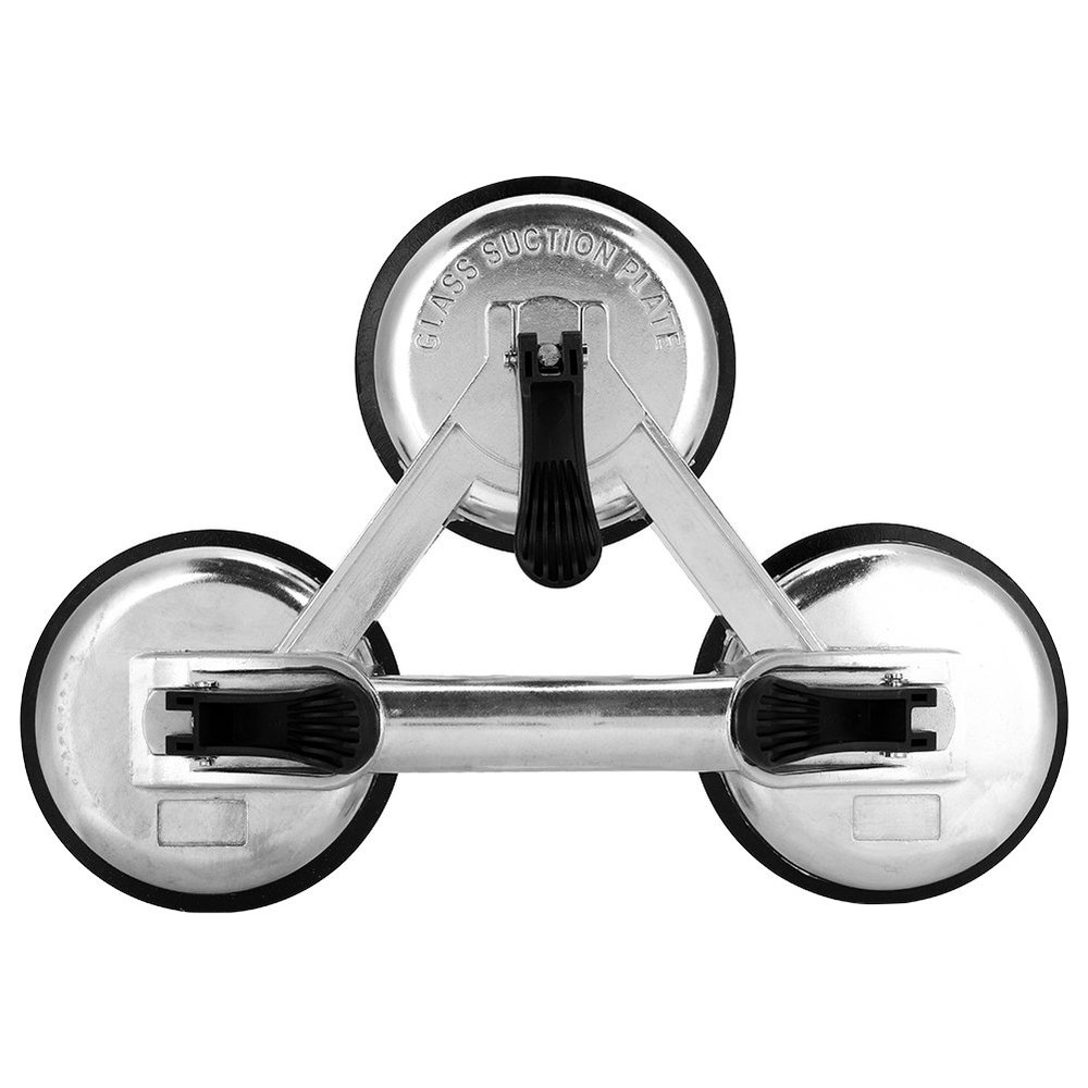 Baxnore Aluminum Alloy Vacuum Suction Cup Glass Lifter