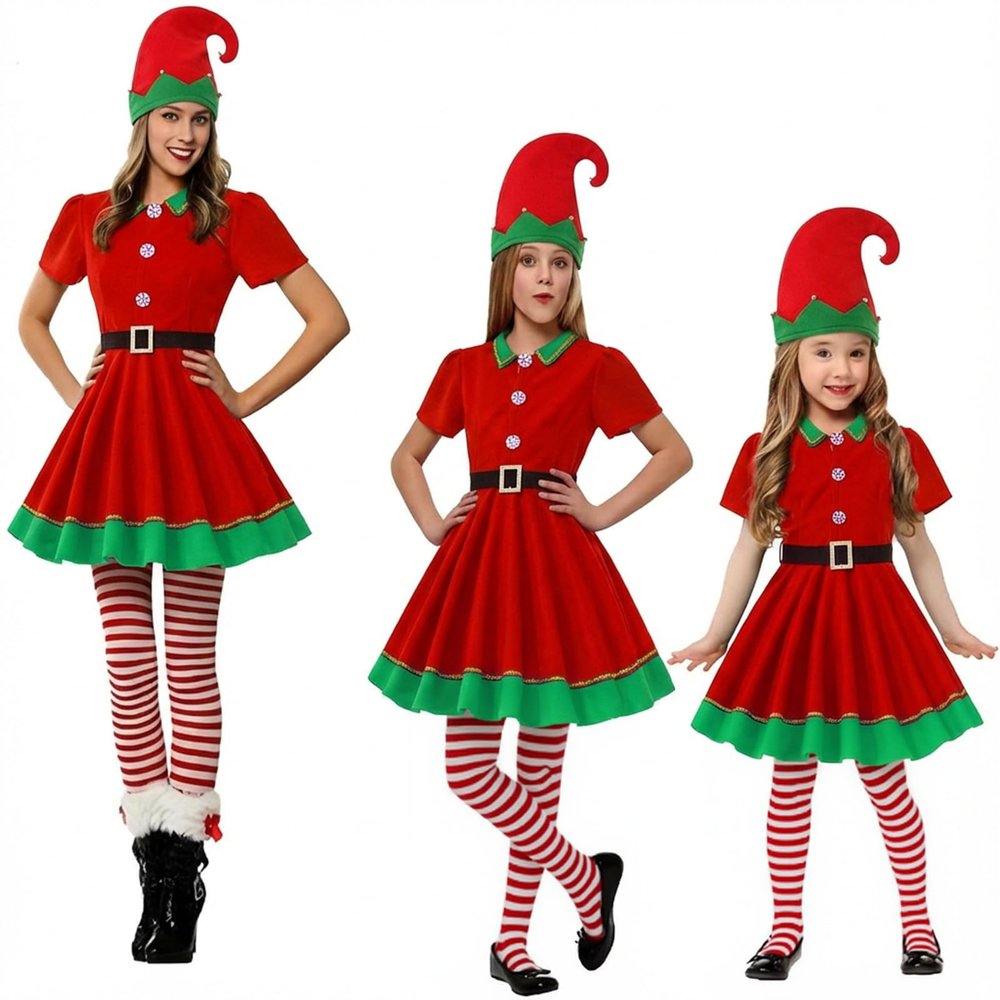 Christmas Elf Costume for the Whole Family