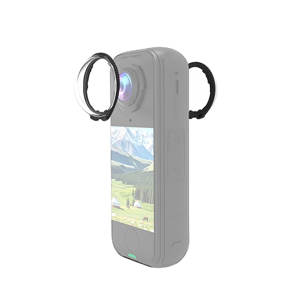 CS PRIORITY Camera Diving/Magnetic Case for X4 Air, Scratch-Resistant Protection (2 Lens Protectors)