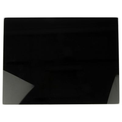 FESTA ITALIA Glass Cutting Board 20 x 30 cm – Tempered, Black