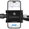 Bergsteiger Aluminum Phone Mount for Bicycles & E-Bikes, 360° Rotating view 1