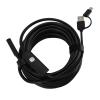 SIXRUN USB-C Endoscope Camera, 1200P HD Endoscope with Adjustable LED Light for Industrial Inspections, PVC Material view 1