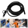 SIXRUN USB-C Endoscope Camera, 1200P HD Endoscope with Adjustable LED Light for Industrial Inspections, PVC Material view 3