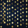 Zigzag Paper Garland with Stars, Gold, 10 Strands, 3.6 ft view 1