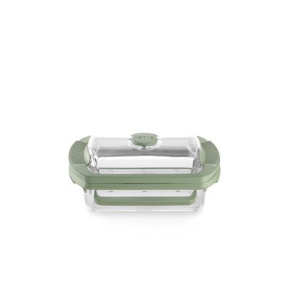 Lku Glass Steamer, Capacity for 2 People
