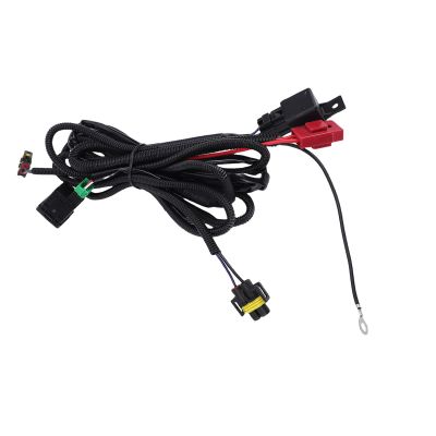 CHICIRIS Fog Light Wiring Harness with 40A Relay and 30A Fuse Box, H11/H8/H9 Socket Replacement for Altima/Rogue