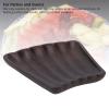 Riuulity Irregular Wooden Fruit Plate Tray, Vintage Style, Solid Wood view 2