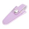 Alomejor PU Leather Sewing Scissors Case, Pink and Purple view 4