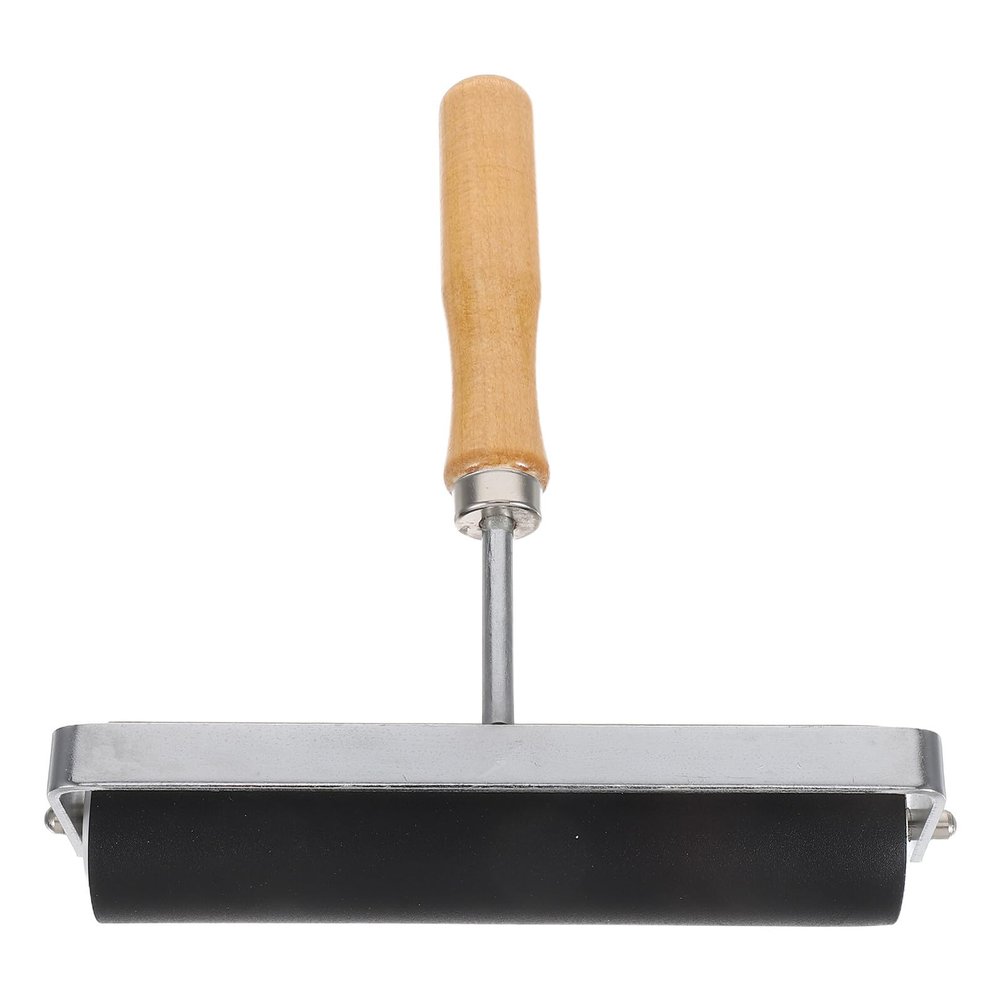 LOORGVEL Handheld Rubber Roller for Printmaking with Ergonomic Handle