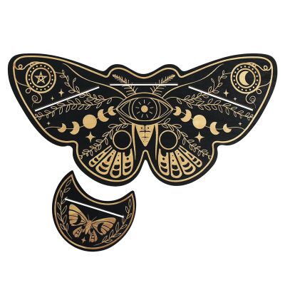 Butterfly-Shaped Wooden Tarot Card Holder Stand