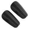 CHICIRIS Soccer Shin Guards, 2-Piece Carbon Fiber EVA Foam Shin Guards with Storage Case, Black view 3