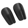 CHICIRIS Soccer Shin Guards, 2-Piece Carbon Fiber EVA Foam Shin Guards with Storage Case, Black view 4