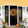 38 cm Fall Harvest Door Wreath Decoration view 2