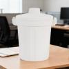 Generic Desktop Trash Can with Lid view 3