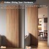 Complete Concealed Sliding Door Hardware Kit with Soft-Close, 36/48/52/54/60 in Rail, 66 in Bypass System view 3