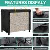 600D Oxford Waterproof Firewood Rack Cover, 152 cm view 3