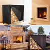 600D Oxford Waterproof Firewood Rack Cover, 152 cm view 4