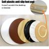 Bamboo Lazy Susan Turntable, 360° Rotating Serving Tray, 80 cm view 3