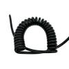 ELILANEY 3-Core Coiled Extension Cable, 1.2 m, Stretchable, 24 AWG view 1