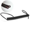 ELILANEY 3-Core Coiled Extension Cable, 1.2 m, Stretchable, 24 AWG view 4