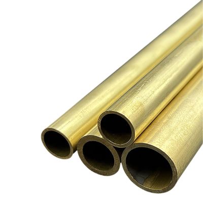 Brass Tube, 9.5 mm OD, 500 mm Long, 0.2/0.25/0.5/1 mm Wall