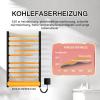 Electric Towel Warmer, 250 W, Thermostat & Timer, 180° Swivel view 3