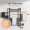 Electric Towel Warmer, 250 W, Thermostat & Timer, 180° Swivel view 4