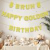 Golden Bruh Birthday Garland view 4