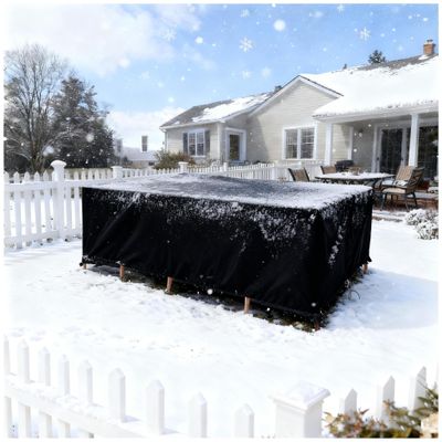 HNBFKD Waterproof Outdoor Furniture Cover, 130 x 100 x 86 cm