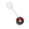 Fuel Cap for GX22, GX25, GX31, and GX35 Brush Cutter Engines view 2