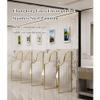 LWJSOCP Tempered Glass Urinal Partition for Public Hotel Men's Restrooms view 2