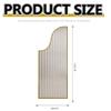 LWJSOCP Tempered Glass Urinal Partition for Public Hotel Men's Restrooms view 4