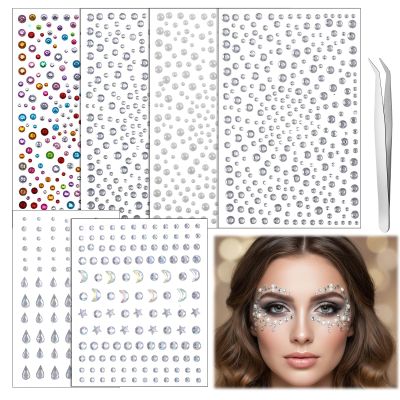 1496 Self-Adhesive Rhinestones Stickers