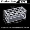 craspire Transparent Acrylic Test Tube Rack, 10/15 mL, 18 Holes, 17 mm, 3-Tier view 2