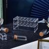 craspire Transparent Acrylic Test Tube Rack, 10/15 mL, 18 Holes, 17 mm, 3-Tier view 4